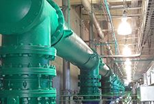 Pipes at Sweeney Water Treatment Plant