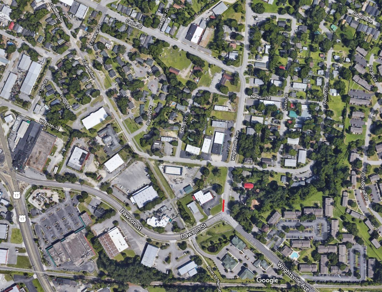 Wrightsville Ave at Dawson St