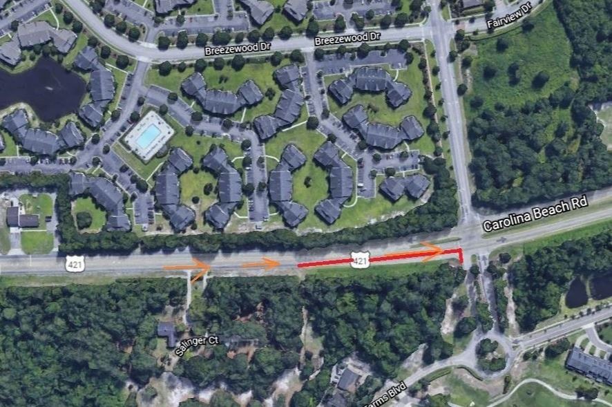 Carolina Beach Rd and Echo Farms Blvd