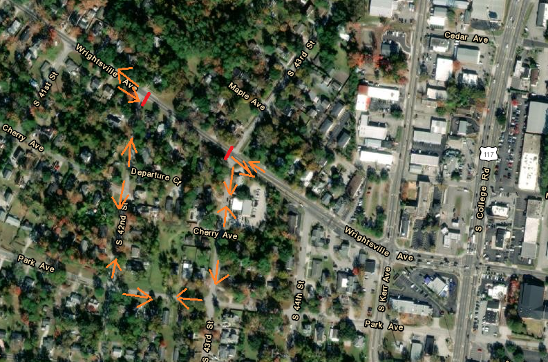 4300 block of Wrightsville