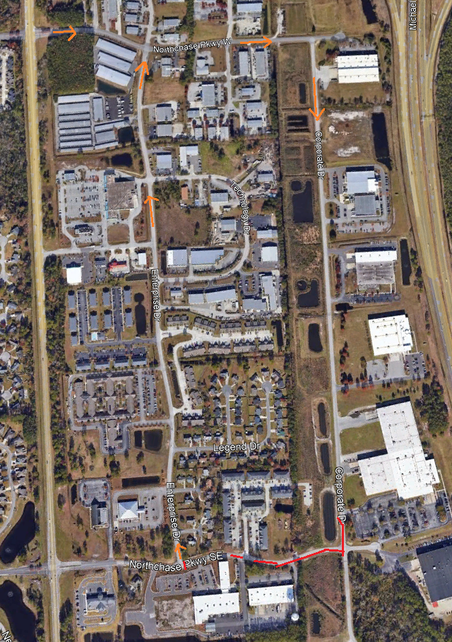 Traffic Advisory Northchase Pkwy SE